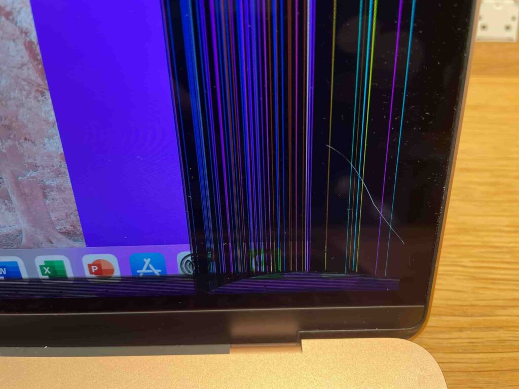 Assess the Cracked Laptop Screen