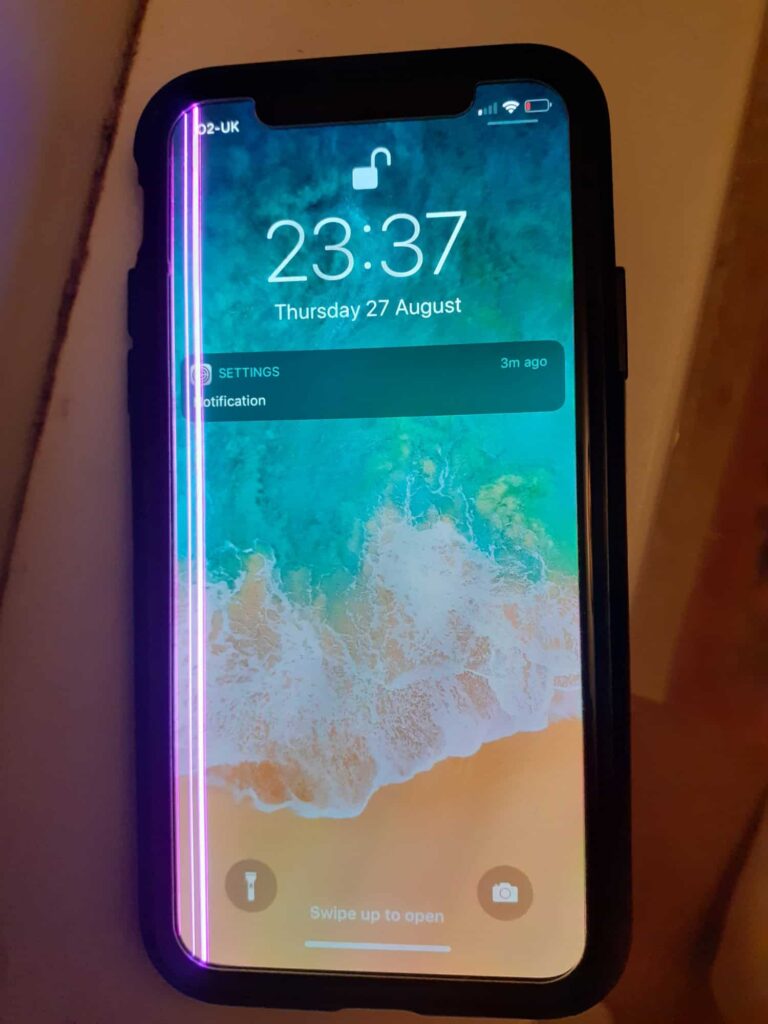 How to Fix Purple Line on Phone Screen