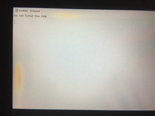 Surface Laptop Yellow Screen Windows 11