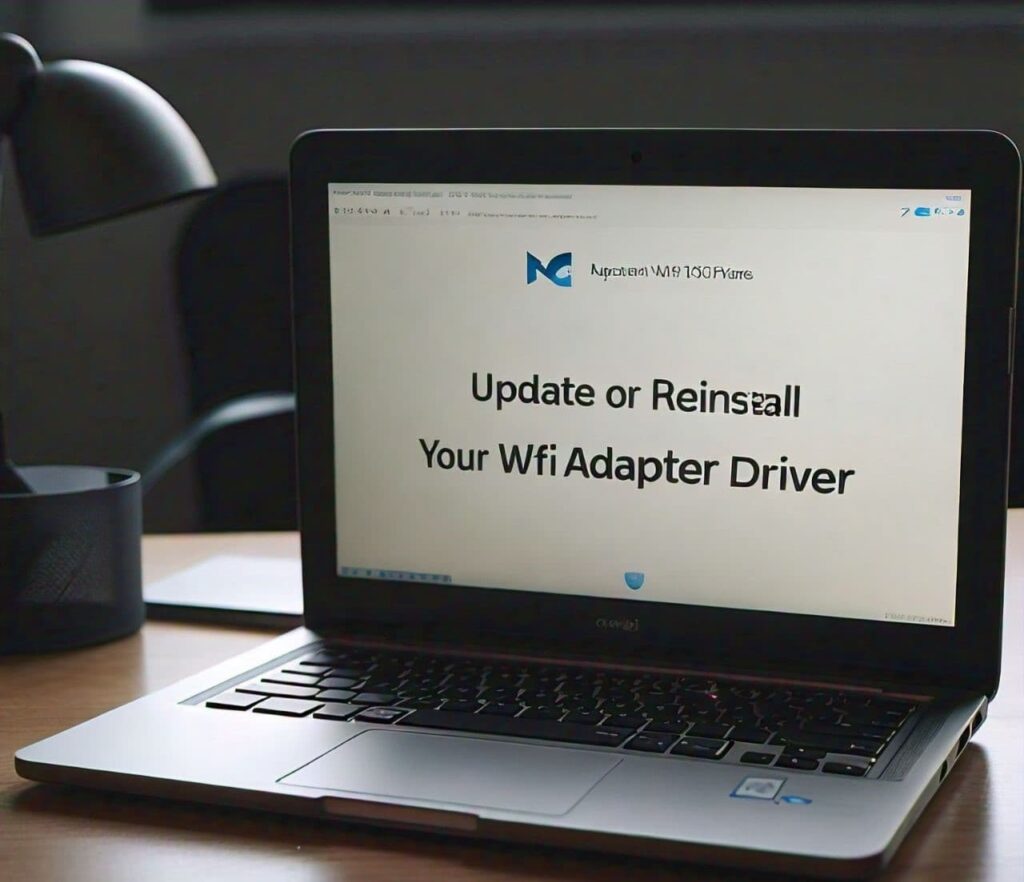 Update or Reinstall Your Wi-Fi Adapter Driver